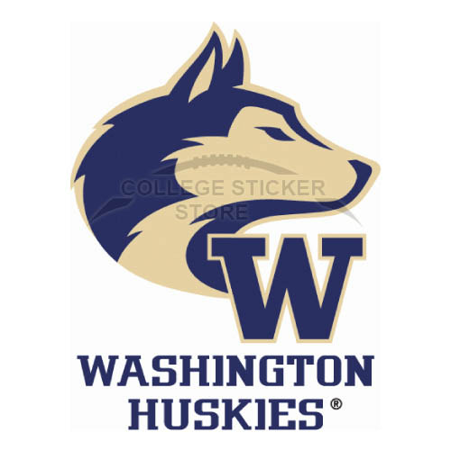 Diy Washington Huskies Iron-on Transfers (Wall Stickers)NO.6899